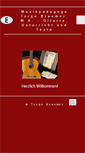 Mobile Screenshot of gitarre-und-spanien.net