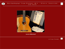 Tablet Screenshot of gitarre-und-spanien.net